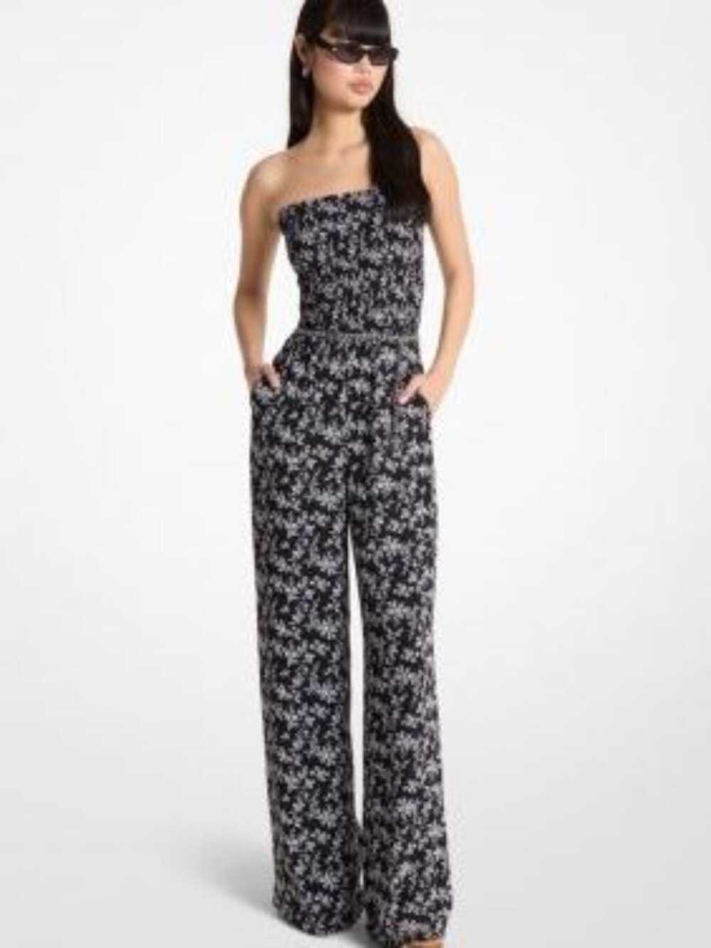 MS683I0KMP - FLORALSMOC/BLACK/S